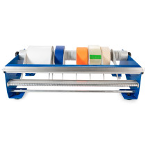 18" Manual Label and Tape Dispenser, 2" and Up Core Size, Adjustable Roll Width 18" Manual Label and Tape Dispenser, 2" and Up Core Size, Adjustable Roll Width